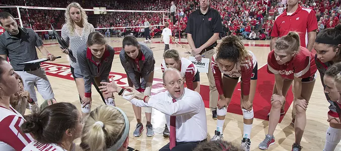 Volleyball vs. Minnesota UW Field House 2016 Kelly Sheffield