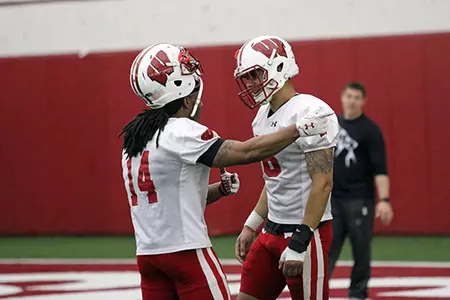 Football 2017 spring practice D'Cota Dixon