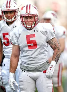Football spring game 2017 Garret Dooley