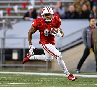 Football spring game 2017 A.J. Taylor