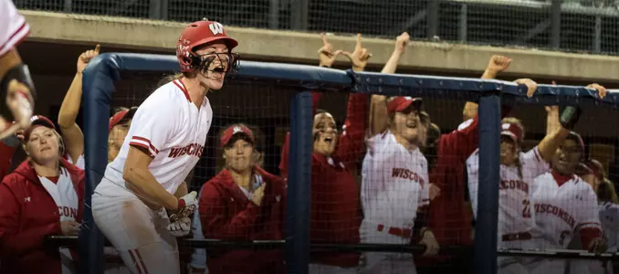 Badgers celebrate at Big Tens