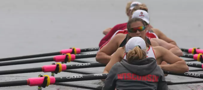 Varsity eight at practice