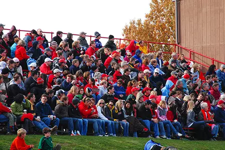 Men's soccer 2016 McClimon Complex crowd