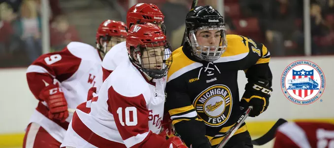 Jake Linhart against Michigan Tech