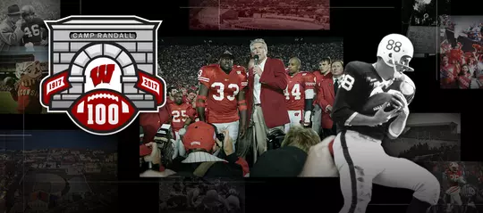 Camp Randall 100 headline Pat Richter