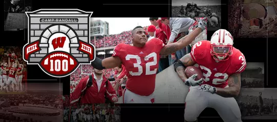 Camp Randall 100 headline John Clay