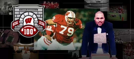 Camp Randall 100 headline Aaron Gibson