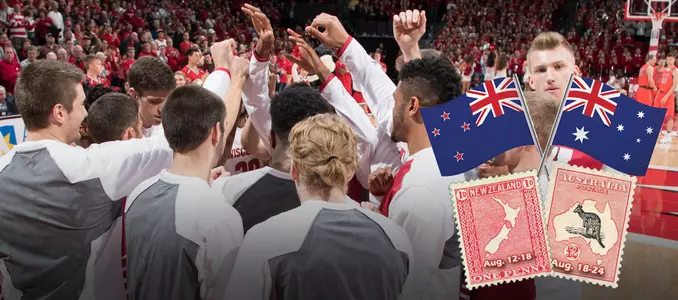 Headline for men's basketball international trip