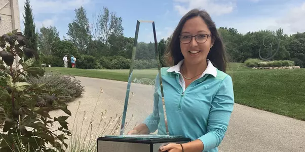 Becky Klongland won the 2017 Wisconsin Women's State Amateur Championship