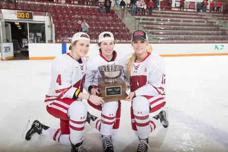 WCHA Final Face-off Sophomores