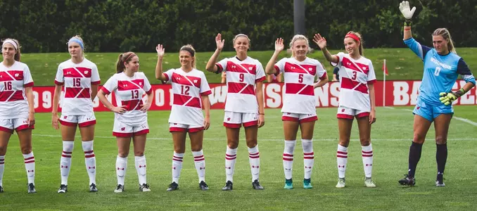 Women's soccer starters  vs. UDM