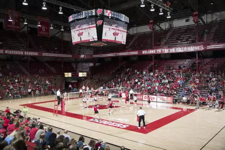 UW Field House with new video board