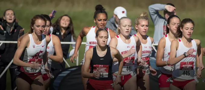 Women's start in the B race at the 2016 Nuttycombe Wisconsin Invitational