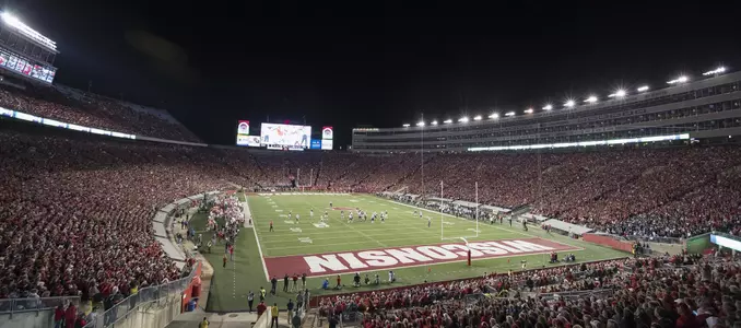 Photo of Camp Randall Stadium on Sept. 1, 2017 as Wisconsin takes on Utah State