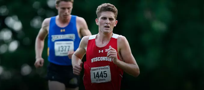 Zach Benning races at the Oz Memorial Invitational