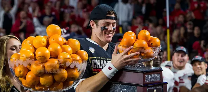 Alex Hornibrook football vs. Miami 2017 Orange Bowl