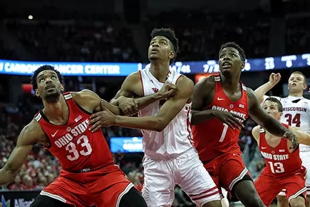 Aleem Ford men's basketball vs. Ohio State 2017