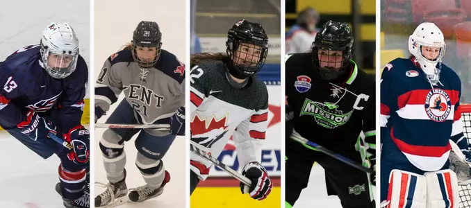 2018-19 Wisconsin women's hockey recruit class