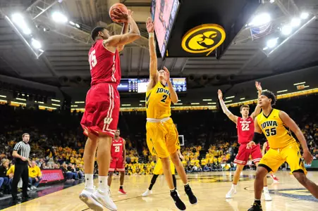 NCAA Basketball: Wisconsin at Iowa