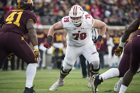 David Edwards football vs. Minnesota 2017