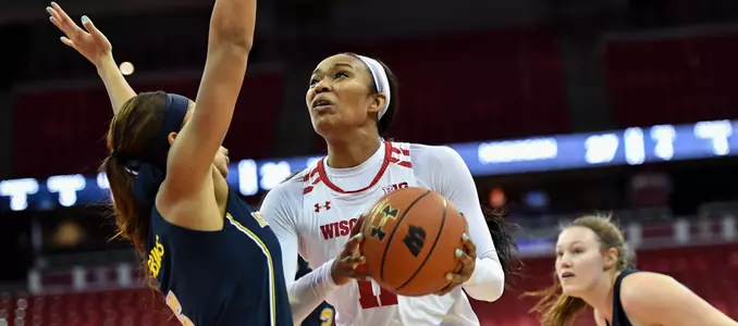 Marsha Howard vs Michigan layup