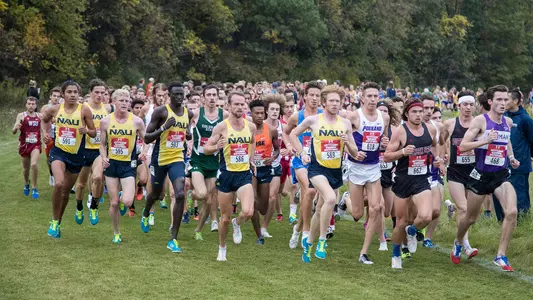 Men's field at the 2017 Nuttycombe Wisconsin Invitational