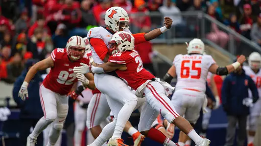 Eric Burrell football vs. Illinois 2018