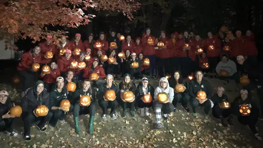 Pumpkin carving at Michigan State