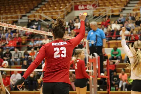 Molly Haggerty fist pump at OSU