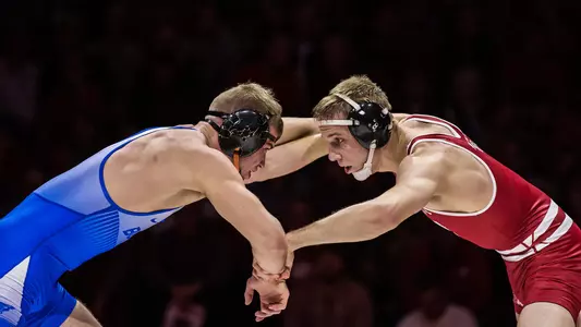 Evan Wick wrestling vs Buffalo 2018