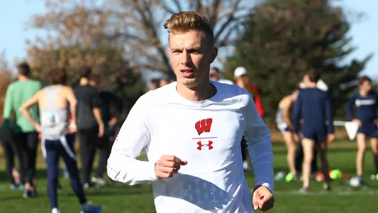 Tyson Miehe prepares for the 2018 Big Ten Championships