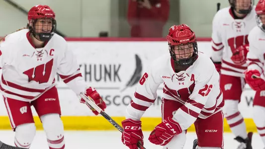 Clark leads Wisconsin with second-career hat trick