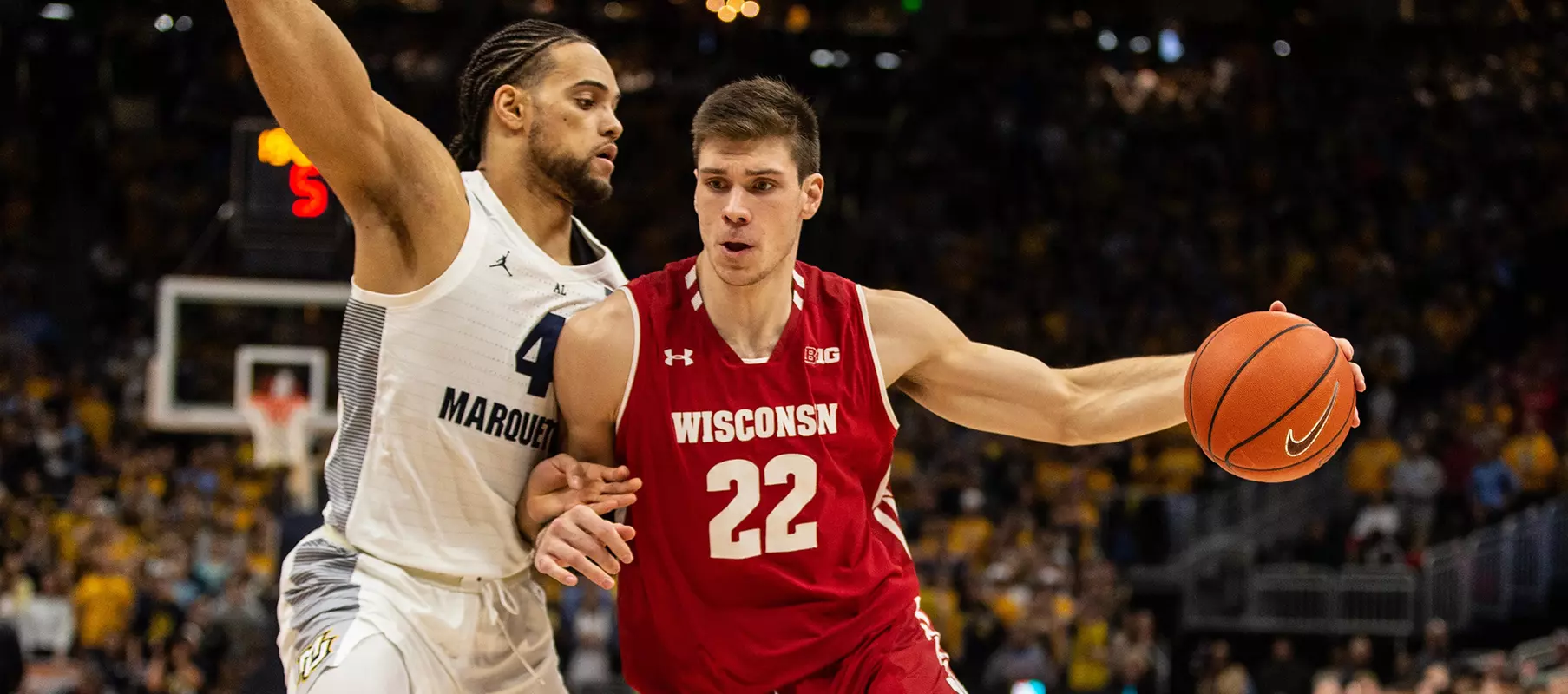 Ethan Happ at Marquette