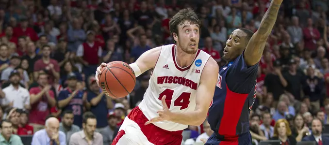 Frank Kaminsky men's basketball vs. Arizona