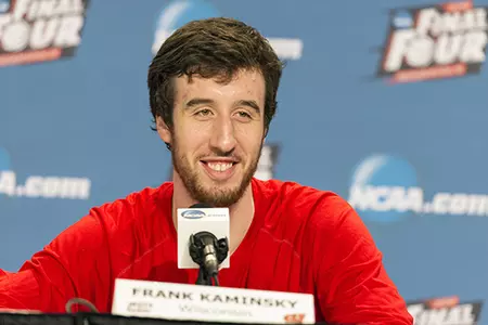 Frank Kaminsky at NCAA press conference