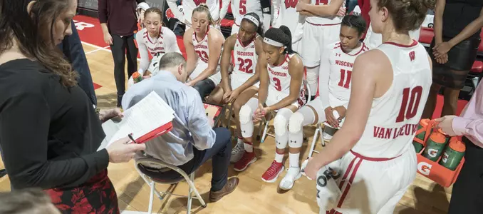 Head coach Jonathan Tsipis talks to his team during a time out.