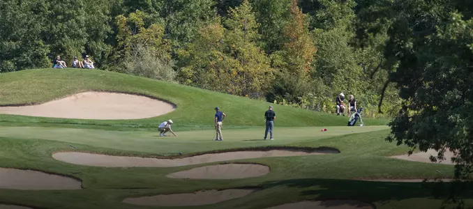 Photo of University Ridge Golf Course during day 2 of the Badger Invitational Golf Tournament at University Ridge Golf Course Monday, September 11, 2017, in Verona, Wis. (Photo by David Stluka)