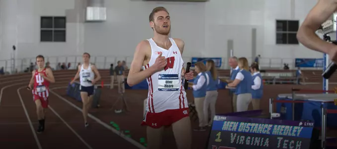 Ollie Hoare at NCAA Indoor Championships