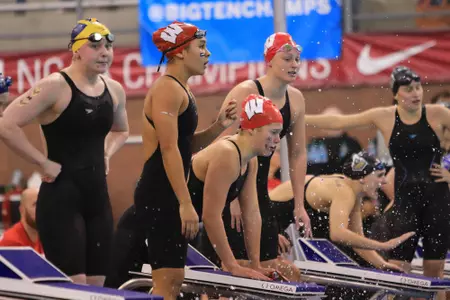 Ari Saghafi, Beata Nelson, Marissa Berg - 2018 Big Ten Championships