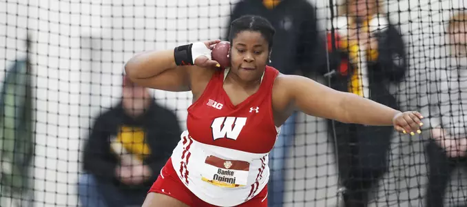 Banke Oginni women's track and field at The Dual 2018