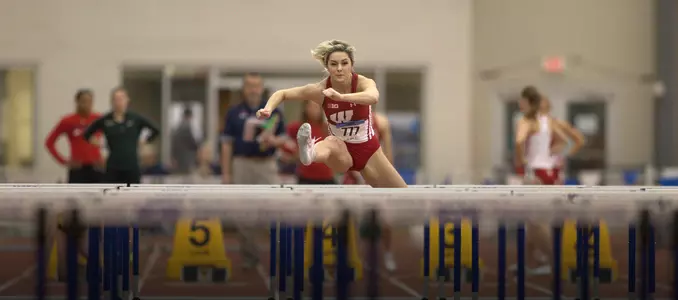 Georgia Ellenwood at Big Ten Indoor Championships