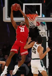 NCAA Basketball: Big Ten Conference Tournament-Michigan State vs Wisconsin