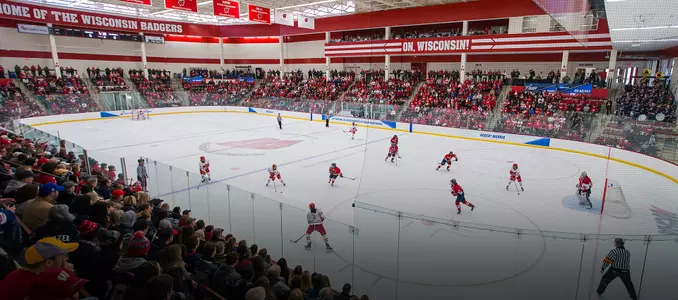 LaBahn Arena women's hockey vs. Robert Morris NCAA quarterfinal 2017