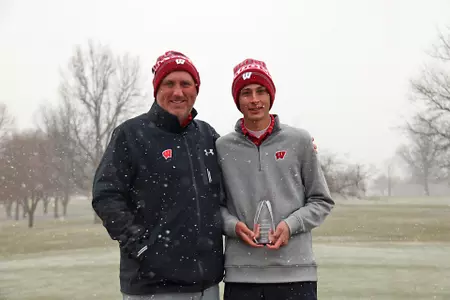 Barela claims first tourney title by a Badger since 2009