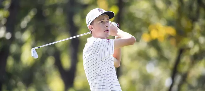 Griffin Barela men's golf 2017