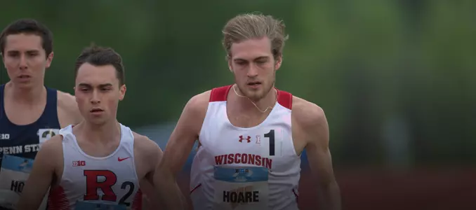 Oliver Hoare at 2017 Big Ten Outdoor Championships