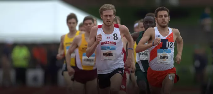 Ollie Hoare at 2017 Big Ten Outdoor Championships