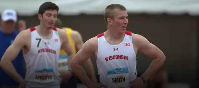 Sawyer Smith at the 2017 Big Ten Championships