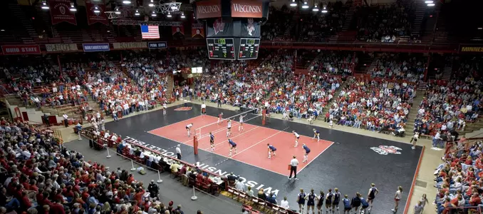 UW Field House in 2005 during a volleyball match.