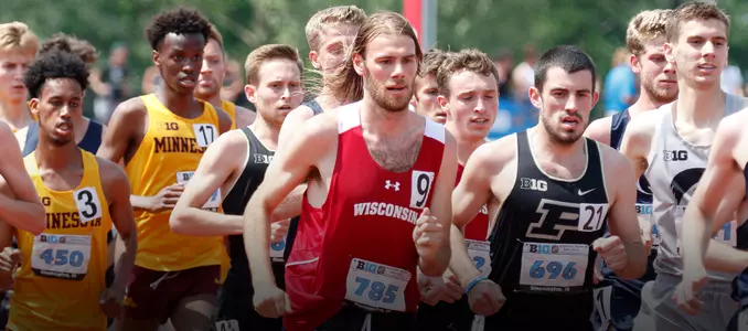 Joe Hardy at the 2018 Big Ten Outdoor Championships